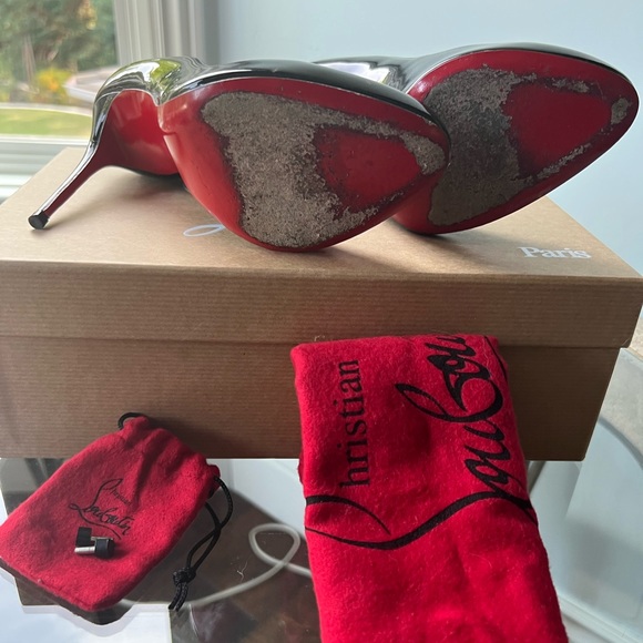 Christian Louboutin Dorissima Black Pumps - Picture 3 of 4